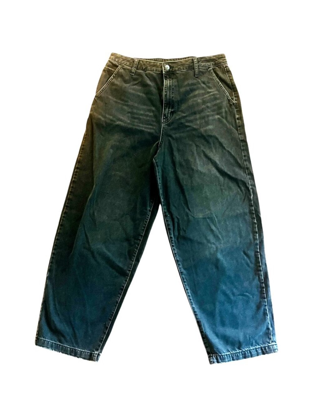 Wild Fable Mid-Rise Baggy Black Jeans - Size 12 / R - 29.25" Inseam - NEW